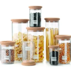 BODUM Bocal en Verre 1,0 L Bouchon en liège Yohki Best