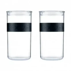 BODUM Bocal Plastique 2 L avec Couvercle (x2) PRESSO Online