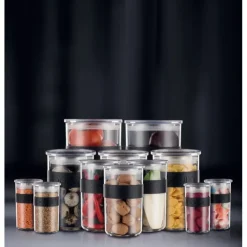 BODUM Bocal Plastique 1 L avec Couvercle (x2) PRESSO Outlet