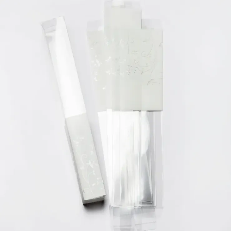 CHOCOLATE WORLD Boites Transparentes pour Fleur en Chocolat x200 New