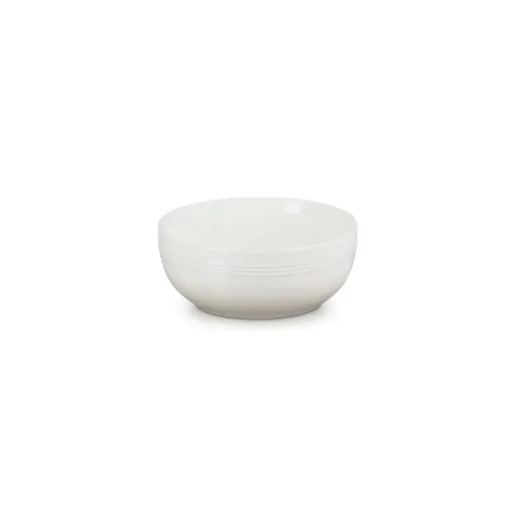 LE CREUSET Bol en Céramique Cocon 16 cm Meringue Hot