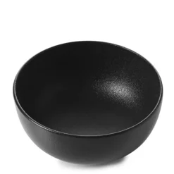 REVOL Bol en Porcelaine Noir 40 cl Adélie Discount