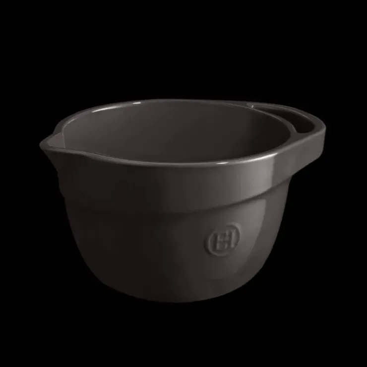 EMILE HENRY Bol Pâtissier en Céramique 2,5 L Fusain Outlet