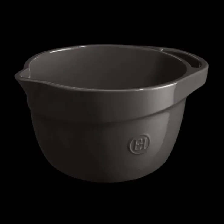 EMILE HENRY Bol Pâtissier en Céramique 3,5 L Fusain Sale