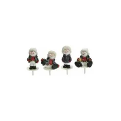 MALLARD FERRIERE Bonhomme de Neige Doudoune Sujet Résine x50 Hot