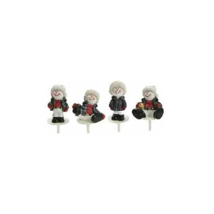 MALLARD FERRIERE Bonhomme de Neige Doudoune Sujet Résine x50 Hot