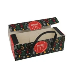 PATISDECOR Boîte à Bûche 25 x 11 cm Scandinave Patisdécor Outlet