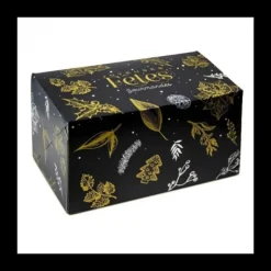 CUISINEADDICT Boîte à Bûche 45 x 11cm Noël Féerique (x25)