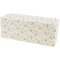 CUISINEADDICT Boîte à Bûche Isotherme 30x11cm Étoiles (x25) Clearance