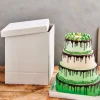 FUNCAKES Boîte à Gâteau Carré 37x37cm H.45cm (x1) Hot