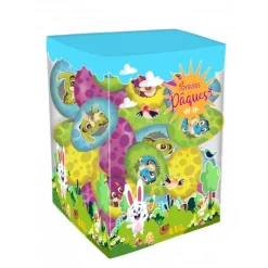 ABTEY Boîte 50 Œufs Dinosaures Chocolat Au Lait 12,5g