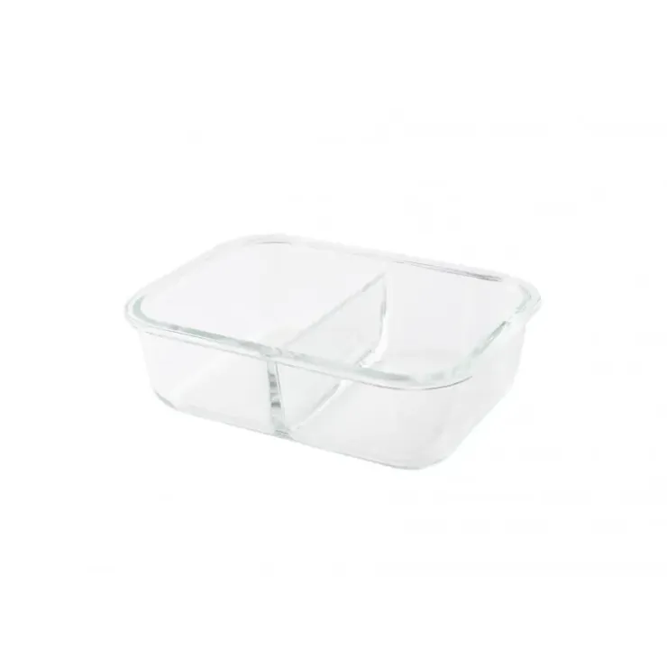 MASTRAD Boîte de Conservation Connectée avec Compartiments 1 L Rouge Stor'eat Hot