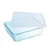 PYREX Boîte de Conservation en Verre Rectangulaire 27 x 23 cm 4 L Cook & Store