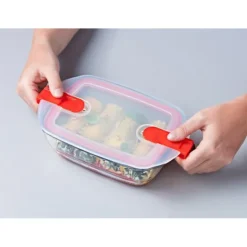 PYREX Boîte de Conservation en Verre Rectangulaire 17 x 10 cm 0,4 L Cook & Heat Discount