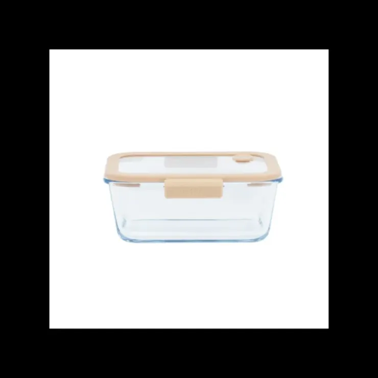 PEBBLY Boîte de Conservation en Verre Sous-Vide 1200 ml