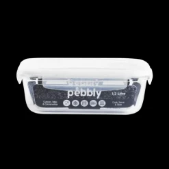 PEBBLY Boîte de Conservation en Verre Rectangle 1,2 L Online
