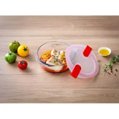 PYREX Boîte de Conservation en Verre Ronde 26 cm 2,3 L Cook & Heat Clearance