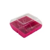 GATODECO Boîte Fuchsia pour 6 Macarons Gatodéco Best