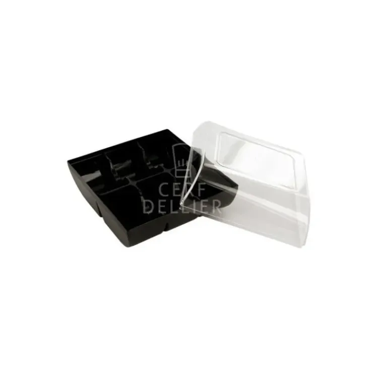GATODECO Boîte Noire pour 6 Macarons Gatodéco New