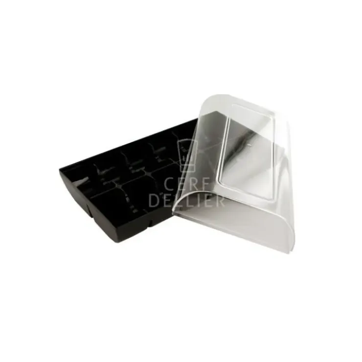 GATODECO Boîte Noire pour 12 Macarons Gatodéco New