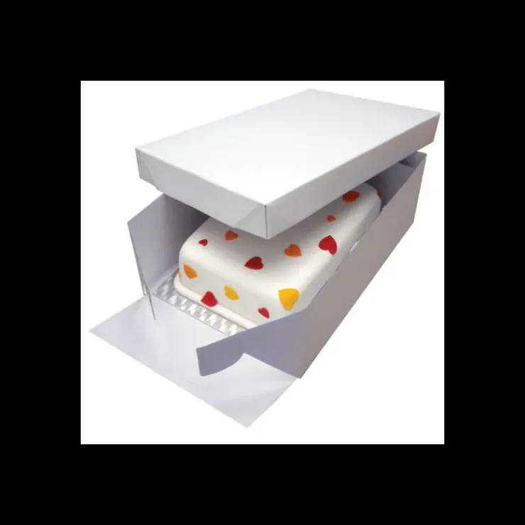 PME Boîte Pâtissière avec Support à Gâteau Rectangulaire 33 x 22,8 cm New