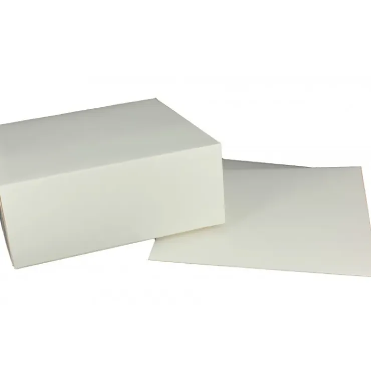 CUISINEADDICT Boîte pâtissière blanche - 16 x H 5 cm - (x50) Hot