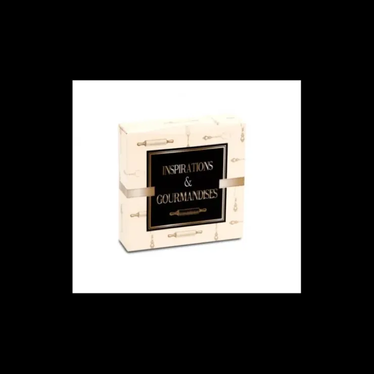 CUISINEADDICT Boîte pâtissière Inspirations et Gourmandises - 16 x H 5 cm - (x50) New