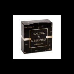 CUISINEADDICT Boîte pâtissière Inspirations et Gourmandises - 22 x H 8 cm - (x50) Discount