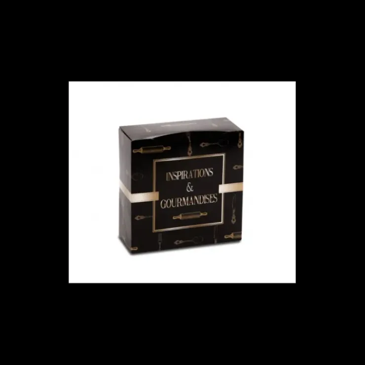 CUISINEADDICT Boîte pâtissière Inspirations et Gourmandises - 16 x H 8 cm - (x50) Discount