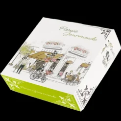 CUISINEADDICT Boîte pâtissière Pause Gourmande - 20 x H 5 cm - (x50) Hot