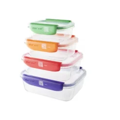MASTRAD Boîtes de Conservation Connectées Stor'eat (x4) Best