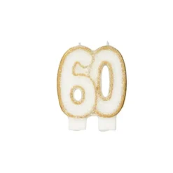 GATODECO Bougie Anniversaire 60 ans Gatodéco Online