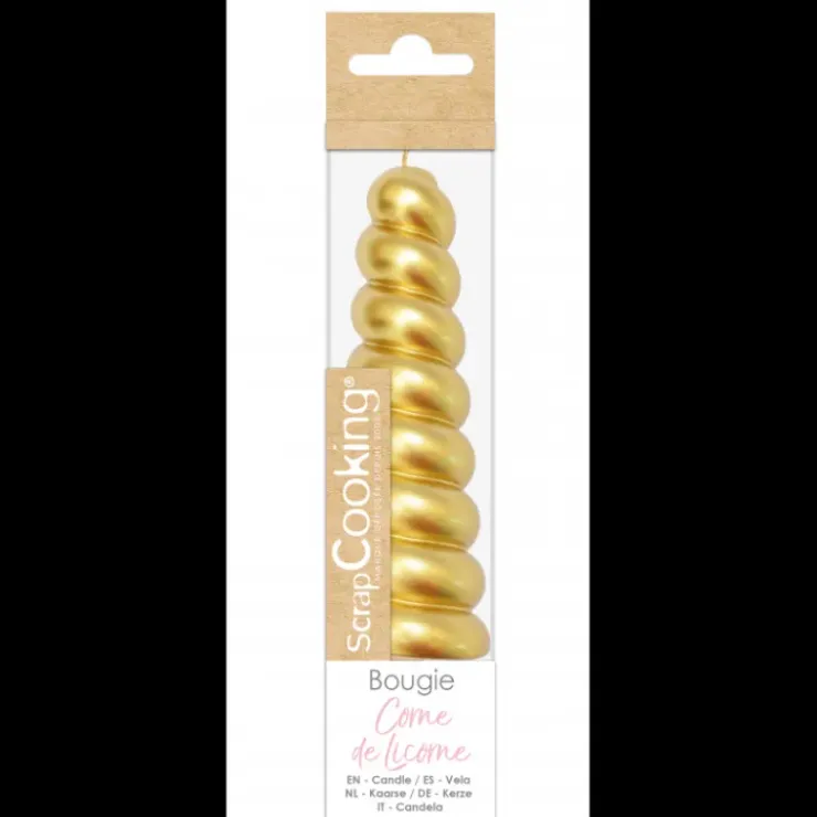SCRAPCOOKING Bougie Corne de Licorne XXL Sale
