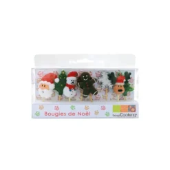 SCRAPCOOKING Bougie de Noël (x8) New