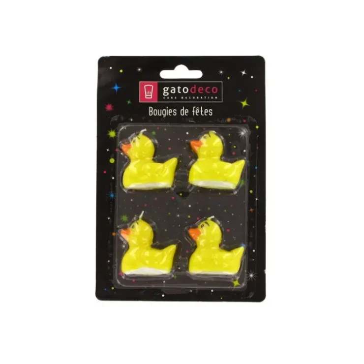 GATODECO Bougies Petits Canards (x4) Gatodéco Best