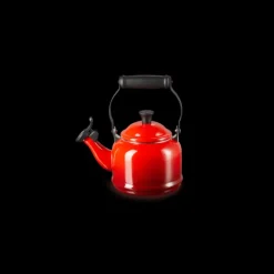 LE CREUSET Bouilloire Demi 1,1 L Cerise Sale