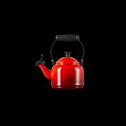 LE CREUSET Bouilloire Demi 1,1 L Cerise Sale