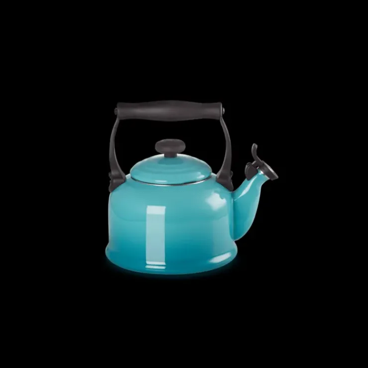 LE CREUSET Bouilloire Tradition 2,1 L Bleu Caraïbes Clearance
