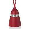 ADHOC Boule à Thé avec Support Rouge Ø 4 cm x H 12,5 cm New