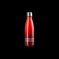 LE CREUSET Bouteille Isotherme Inox 500ml Cerise New