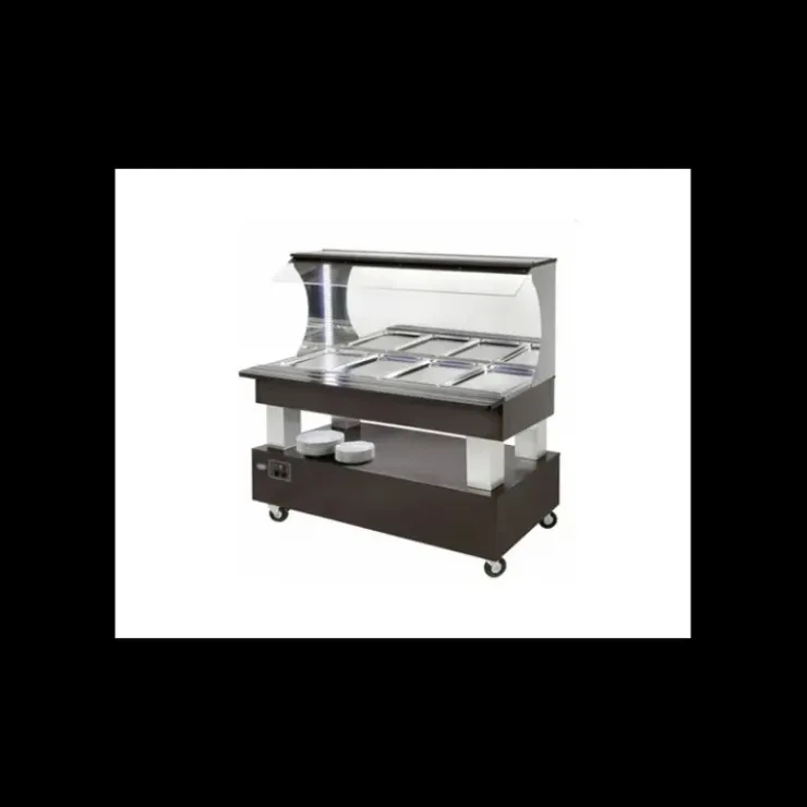 ROLLER GRILL Buffet Chaud Mural 20 à 90°C 1495 x 855 x 1405 mm Clearance
