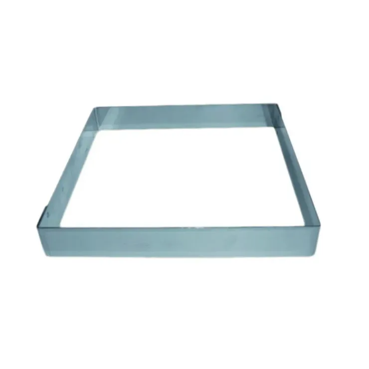 MALLARD FERRIERE Cadre à Entremets Inox 12 x 12 cm x H 3,5 cm Mallard Best