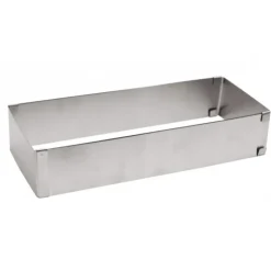 SCRAPCOOKING Cadre Pâtisserie Extensible Inox Rectangle Outlet