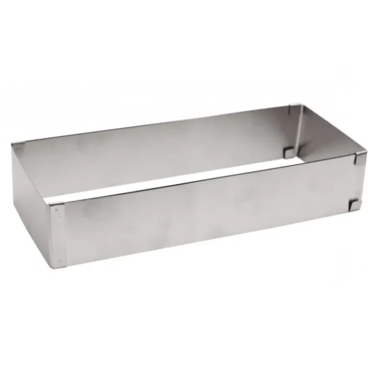 SCRAPCOOKING Cadre Pâtisserie Extensible Inox Rectangle Outlet