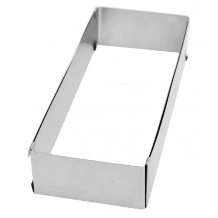 SCRAPCOOKING Cadre Pâtisserie Extensible Inox Rectangle Outlet
