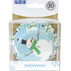 PME Caissette cupcake Bonhomme de Neige x30 Best
