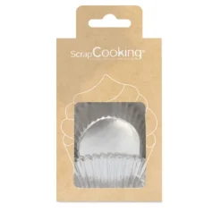 SCRAPCOOKING Caissettes Argentées (x48) Hot