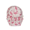 HOUSE OF MARIE Caissettes Cupcakes Flamants Roses (x50) New