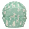 WILTON Caissettes Cupcakes Féérie Hivernale Bleue et Blanches Funcakes (x48) Hot