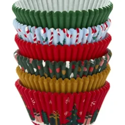 WILTON Caissettes Cupcakes Fêtes de Noël 6 motifs (x150) Discount